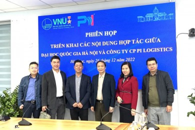 Đại Học Quốc Gia Hà Nội làm việc với Công ty cổ phần PI logistics