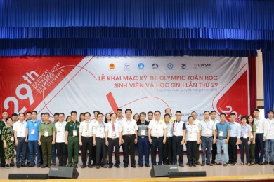 Chúc mừng thành công của sinh viên Đại học Quốc gia Hà Nội tại Kỳ thi Olympic Toán học toàn quốc lần thứ 29